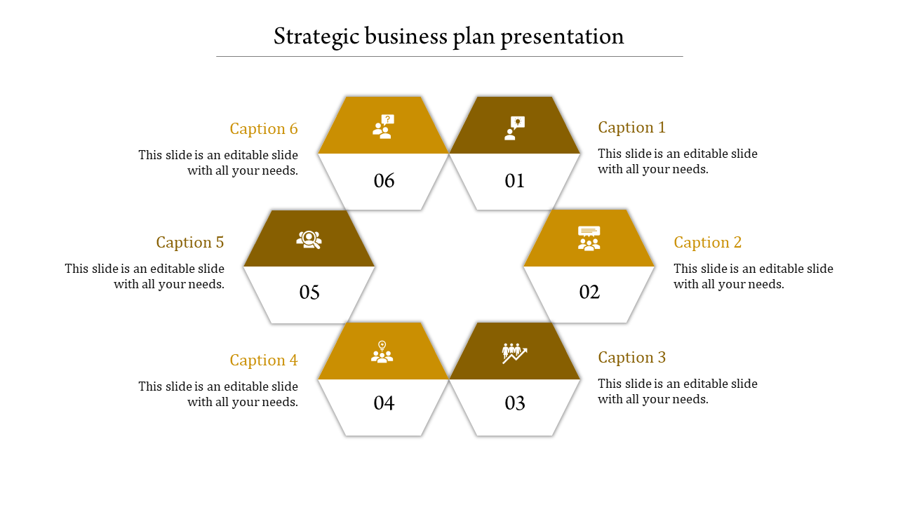 strategic business plan template-strategic business plan presentation-yellow